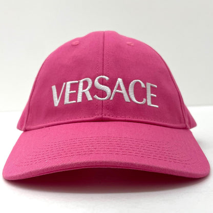【中古】VERSACE | ヴェルサーチ キャップ 帽子　ピンク【尾張小牧店】