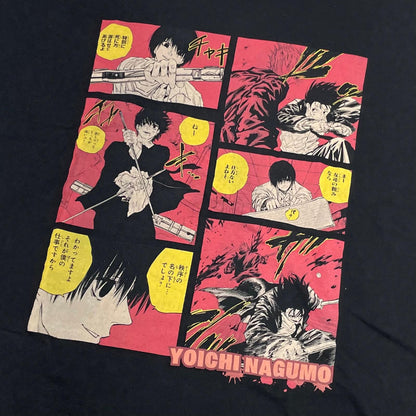【中古】SAKAMOTO DAYS | サカモト デイズ 南雲与市 バースデー Tシャツ 半袖Ｔシャツ ブラック サイズ：XL【尾張小牧店】
