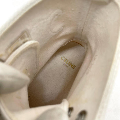 【中古】CELINE | セリーヌ　トリオンフ ハイカットスニーカー LK2023　ホワイト 22cm【尾張小牧店】