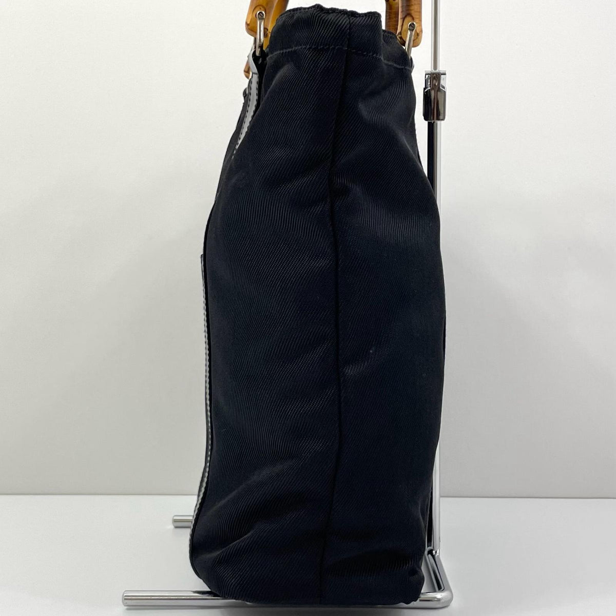 【中古】GUCCI | グッチ バンブー トートバッグ ハンドバッグ ナイロン 001･1998･0508 ブラック【尾張小牧店】