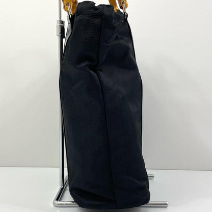 【中古】GUCCI | グッチ バンブー トートバッグ ハンドバッグ ナイロン 001･1998･0508 ブラック【尾張小牧店】