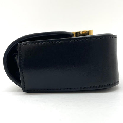 【中古】CELINE | セリーヌ　トリオンフ ミニクロード ショルダーバッグ 101513DPV　ブラック【尾張小牧店】