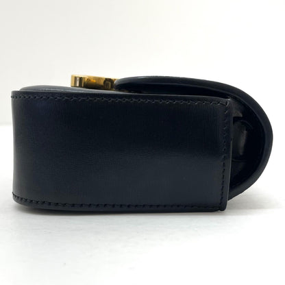 【中古】CELINE | セリーヌ　トリオンフ ミニクロード ショルダーバッグ 101513DPV　ブラック【尾張小牧店】
