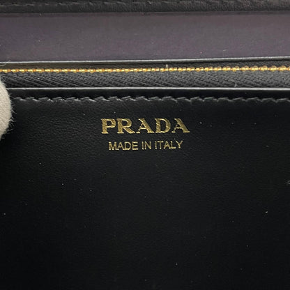 【中古】PRADA | プラダ　ヴィッテロダイノ ラウンドファスナー長財布 1ML506　ブラック【尾張小牧店】