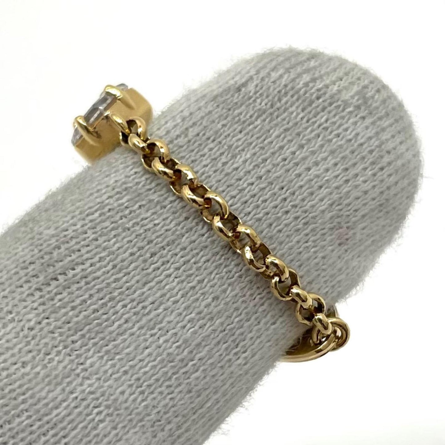 【中古】LOUIS VUITTON | ルイ・ヴィトン　レディ LV リング・指輪 M1604M ゴールド サイズ：M【尾張小牧店】