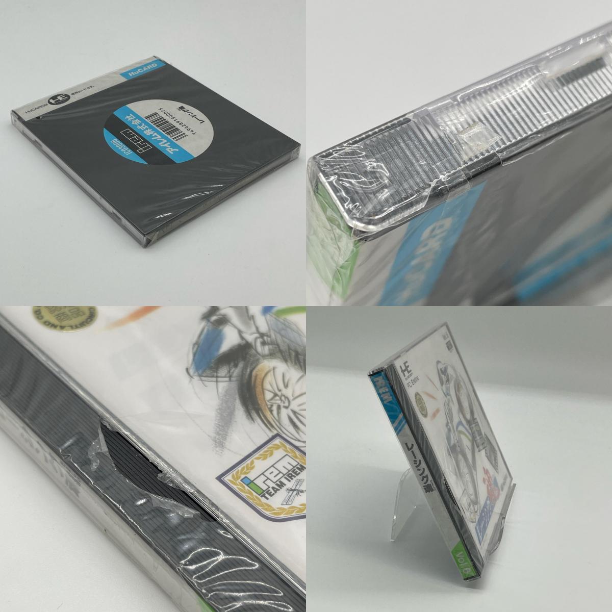 PCエンジン HuCARD／レーシング魂 (Vol.6) ※未開封・シュリンク付き(シュリンク破れあり・ケース割れあり)IC03006【尾張小牧店】