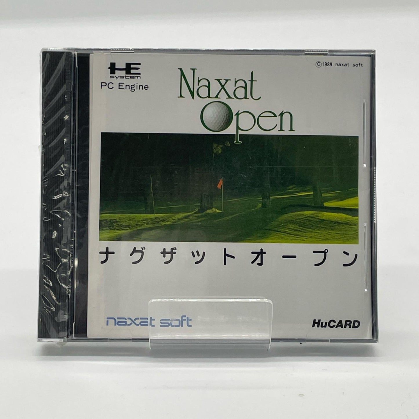 PCエンジン HuCARD／ナグザットオープン※未開封・シュリンク付き(シュリンク破れあり) NX89001【尾張小牧店】