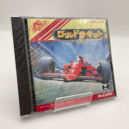PCエンジン・HuCARD『ワールドサーキット』NC91004／未開封・シュリンク付き【尾張小牧店】