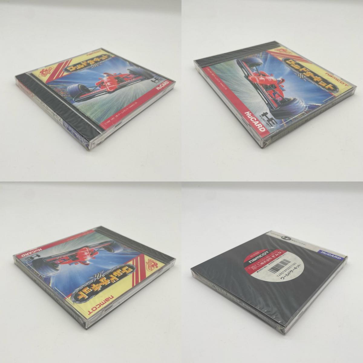 PCエンジン・HuCARD『ワールドサーキット』NC91004／未開封・シュリンク付き【尾張小牧店】