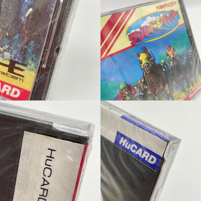 PCエンジン・HuCARD『ワールドジョッキー』NC91003／未開封・シュリンク付き※シュリンク破れあり【尾張小牧店】