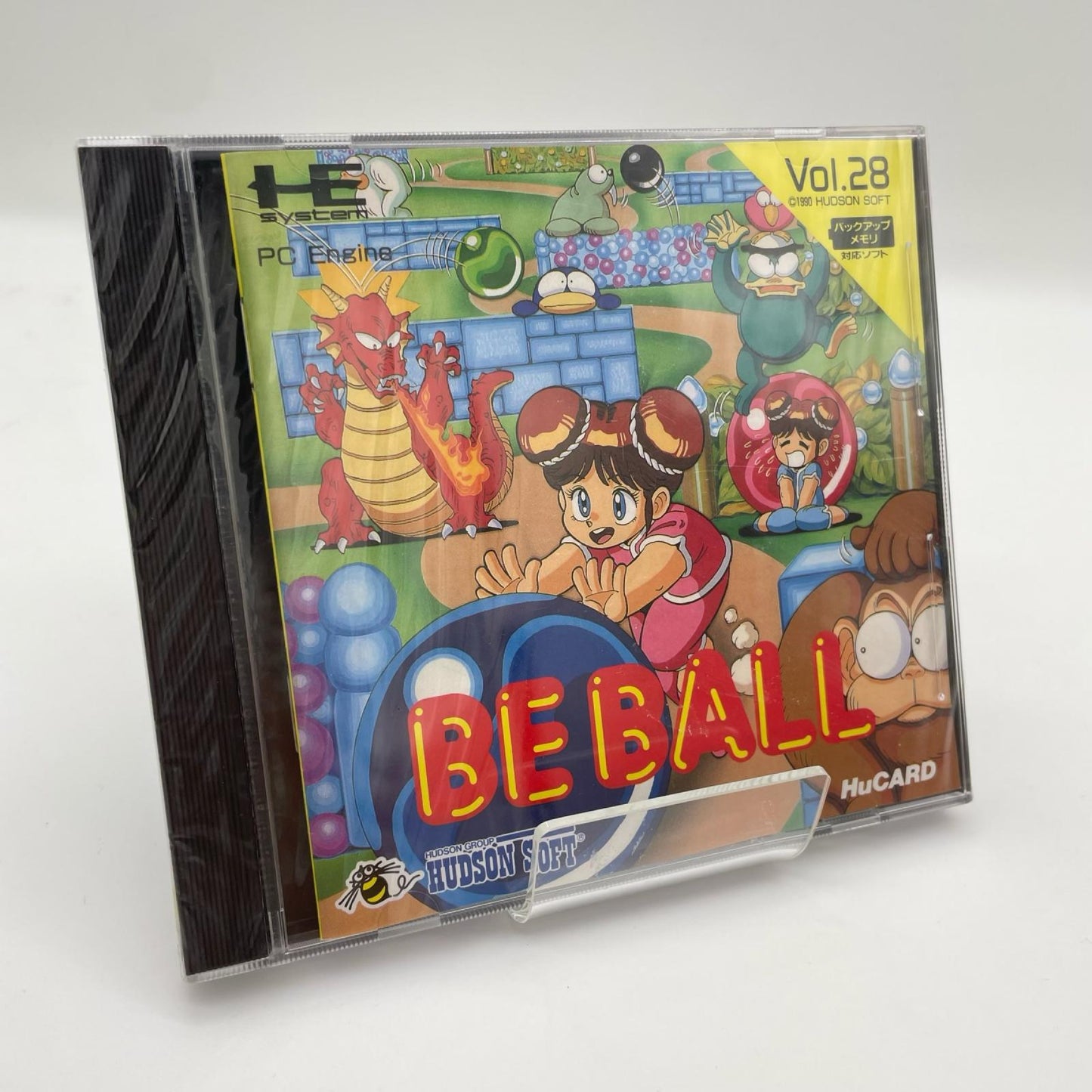 PCエンジン・HuCARD『BE BALL』HC90028／未開封・シュリンク付き【尾張小牧店】