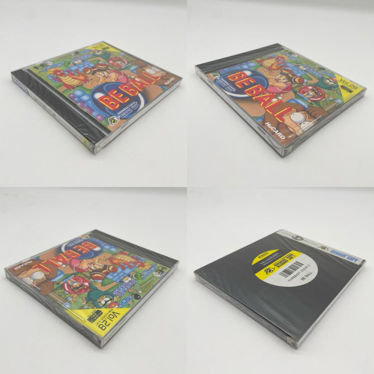 PCエンジン・HuCARD『BE BALL』HC90028／未開封・シュリンク付き【尾張小牧店】