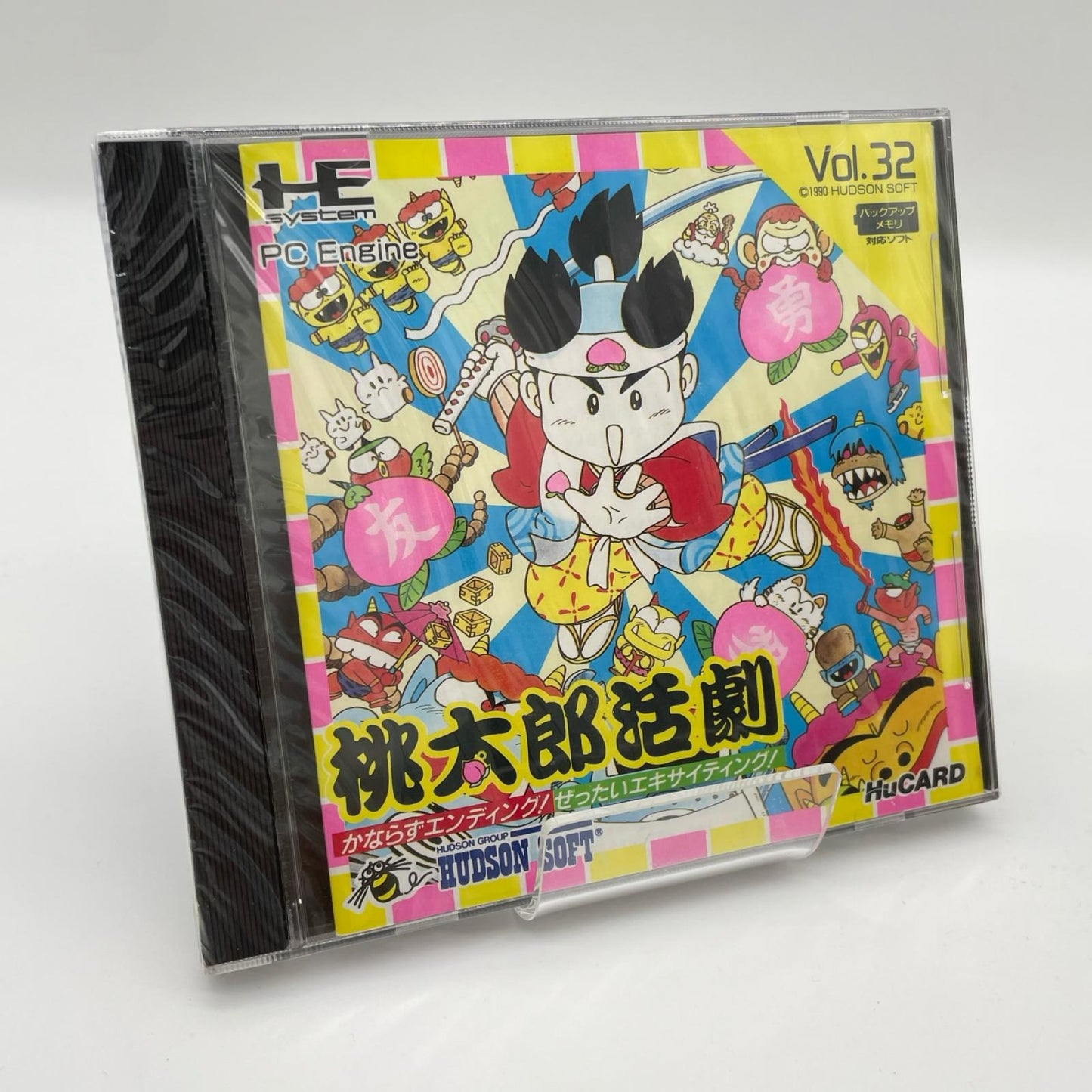 PCエンジン・HuCARD『桃太郎活劇 (Vol.32)』HC90031／未開封・シュリンク付き【尾張小牧店】