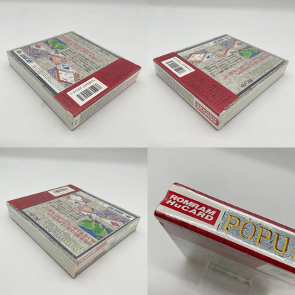 PCエンジン・HuCARD『ポピュラス (Vol.37)』HC91041／未開封・シュリンク付き【尾張小牧店】