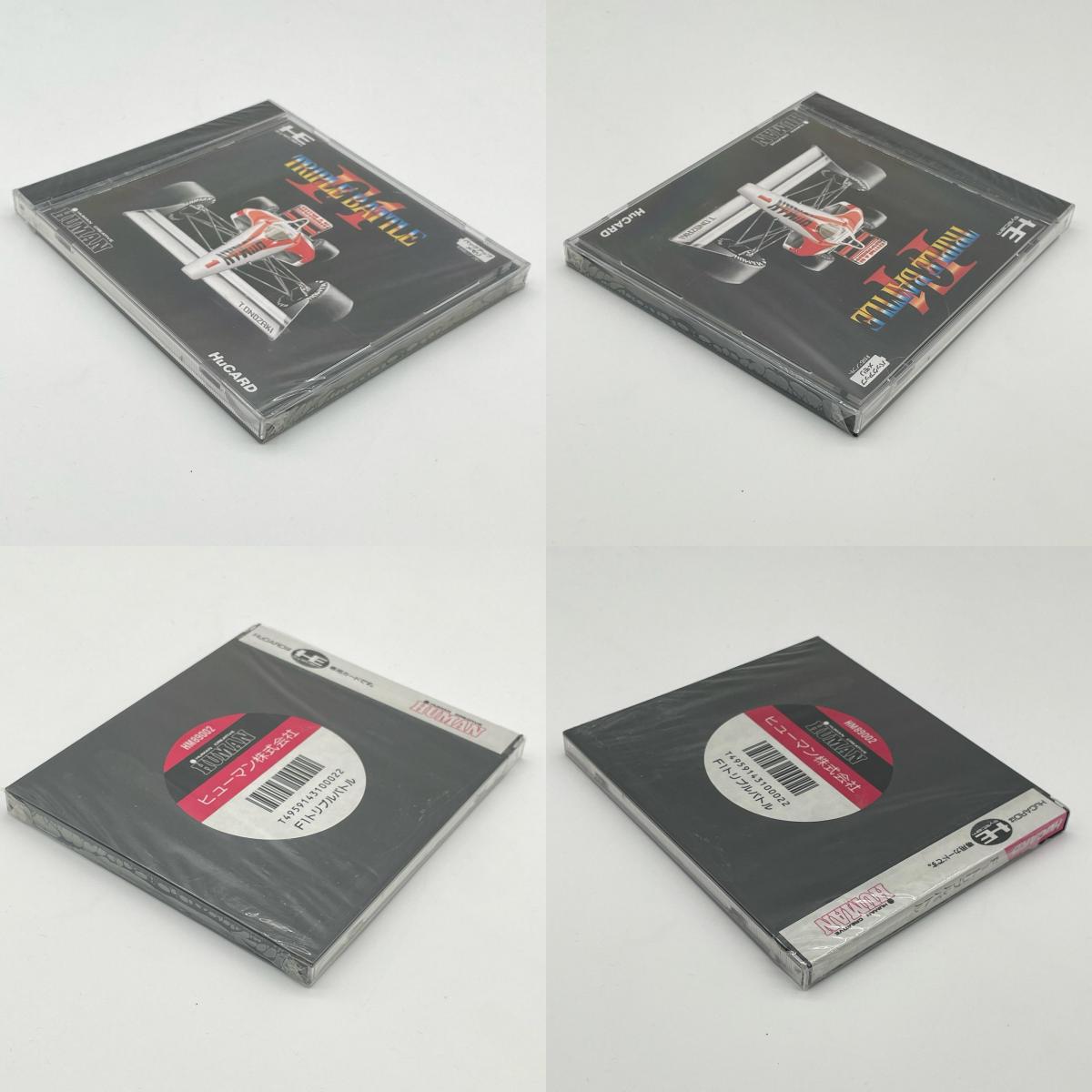 PCエンジン HuCARD／F1トリプルバトル ※未開封・シュリンク付き(シュリンクに破れあり) HM89002【尾張小牧店】