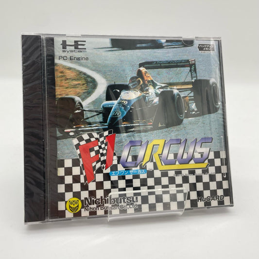 PCエンジン・HuCARD『F1サーカス』NB9002／未開封・シュリンク付き【尾張小牧店】