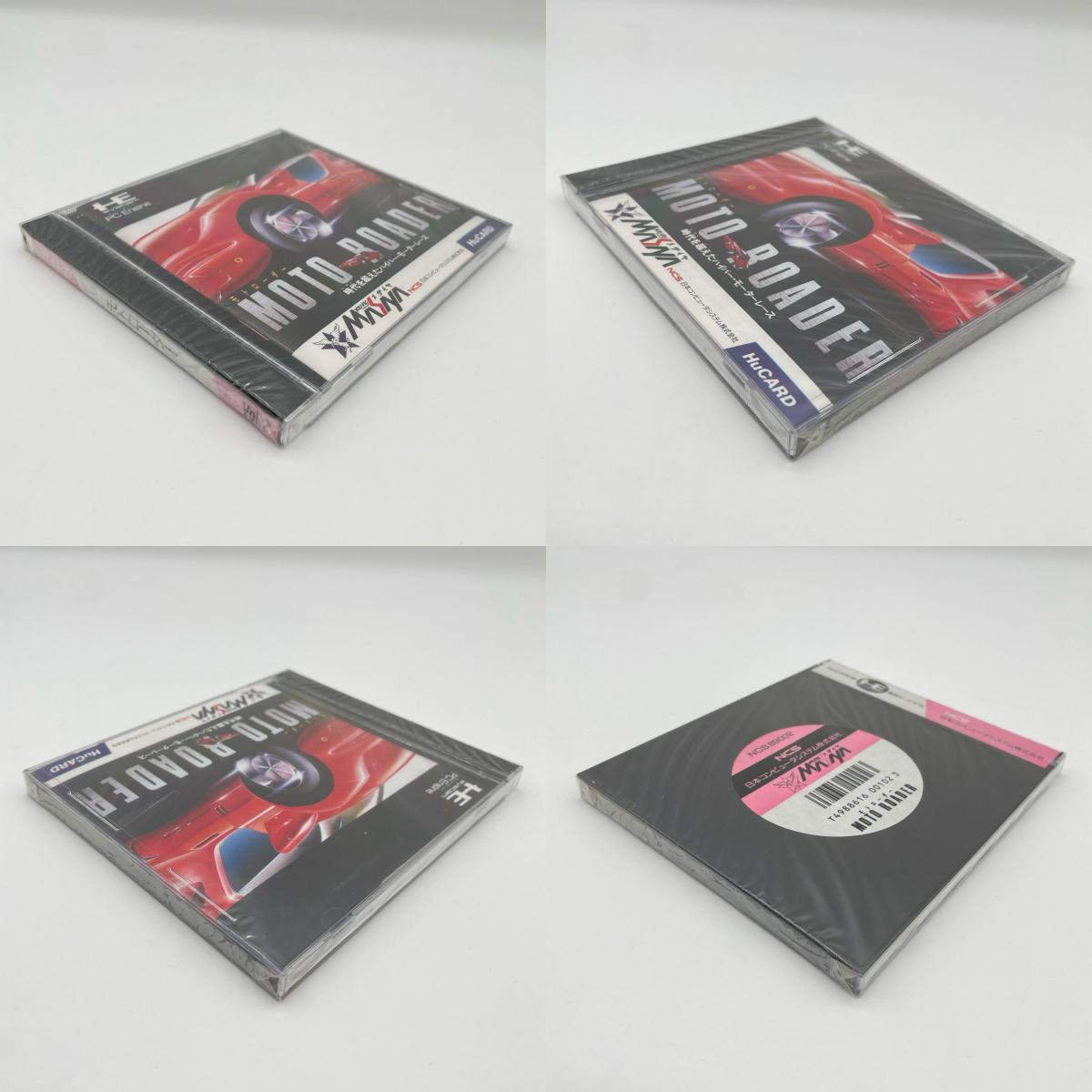 PCエンジン・HuCARD『モトローダー(MOTO ROADER)』 NCS89002／未開封・シュリンク付き【尾張小牧店】