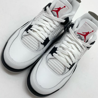 【中古】NIKE | ナイキ Air Jordan 4 Retro "White/Cement"　エアジョーダン4 レトロ "ホワイト/セメント"　スニーカー 靴　FV5029-100 ホワイト 26.5cm【尾張小牧店】
