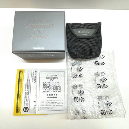 【フィッシング/釣り/釣具/リール】 【ベイトリール/右ハンドル】SHIMANO | シマノ 26カルカッタコンクエスト DC 100MG【尾張小牧店】