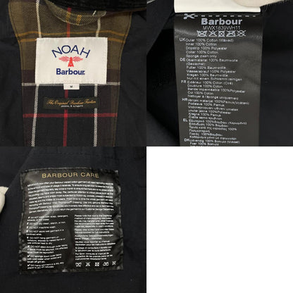 【中古】Barbour×NOAH | バーブァー×ノア　ゼブラ柄 オイルドジャケット MWX1839WH11 ブラック×ホワイト サイズ：M【尾張小牧店】