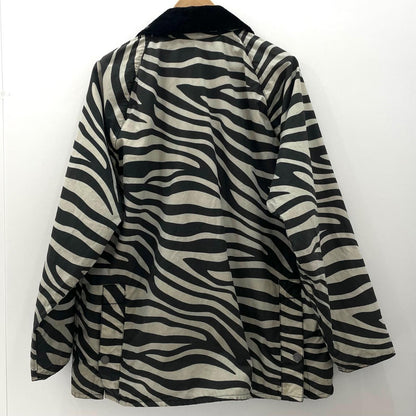 【中古】Barbour×NOAH | バーブァー×ノア　ゼブラ柄 オイルドジャケット MWX1839WH11 ブラック×ホワイト サイズ：M【尾張小牧店】
