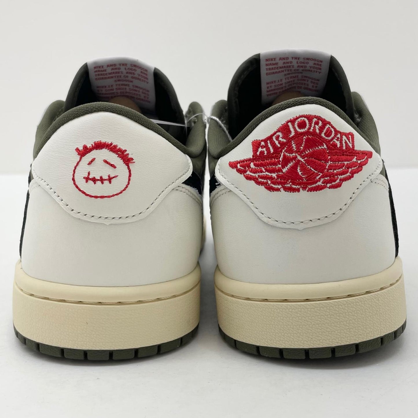 【中古】NIKE×Travis Scott | ナイキ×トラヴィススコット Air Jordan 1 Low OG SP "Reverse Olive"/ エアジョーダン1 ロー OG SP "リバースオリーブ" スニーカー 靴　DM7866-200 オリーブ 26.5cm【尾張小牧店】
