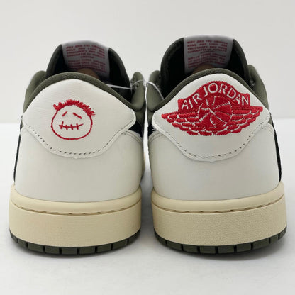 【中古】NIKE×Travis Scott | ナイキ×トラヴィススコット Air Jordan 1 Low OG SP "Reverse Olive"/ エアジョーダン1 ロー OG SP "リバースオリーブ" スニーカー 靴　DM7866-200 オリーブ 26.5cm【尾張小牧店】