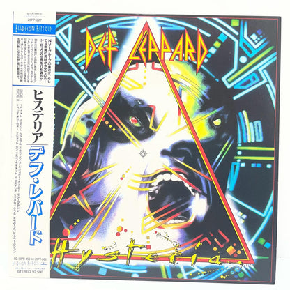 LP デフ・レパード / DEF LEPPARD HYSTERIA US直輸入メタル仕様　MASTERDISC刻印 25PP-227