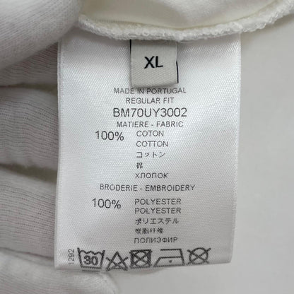 【中古】GIVENCHY | ジバンシィ グラデーションロゴデザイン 半袖Ｔシャツ ホワイト サイズ：XL【尾張小牧店】