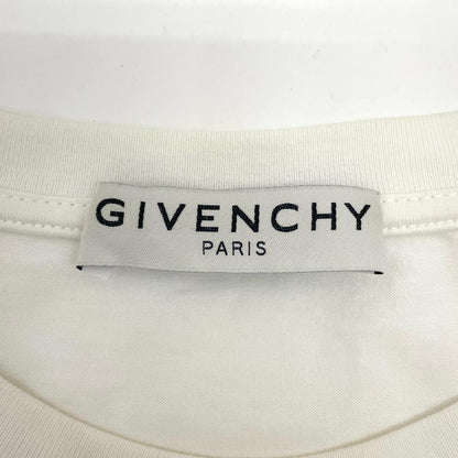 【中古】GIVENCHY | ジバンシィ グラデーションロゴデザイン 半袖Ｔシャツ ホワイト サイズ：XL【尾張小牧店】