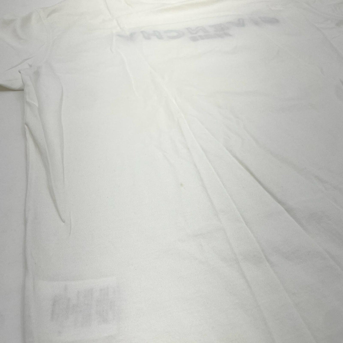 【中古】GIVENCHY | ジバンシィ グラデーションロゴデザイン 半袖Ｔシャツ ホワイト サイズ：XL【尾張小牧店】