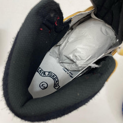 【中古】NIKE×fragment design × UNION | ナイキ×フラグメントデザイン × ユニオン Air Jordan 1 High OG "Black/Varsity Red"　エアジョーダン1 ハイ OG "ブラック/バーシティレッド" スニーカー IO7847-002 ブラック×ホワイト×ブルー×レッド 27cm【尾張小牧店】