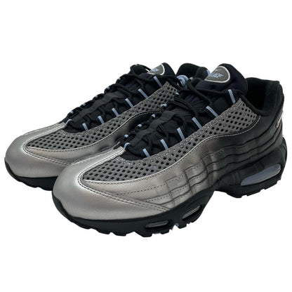 【中古】NIKE×Palace Skateboards | ナイキ×パレス スケートボード Air Max 95 Big Bubble "Metallic Silver/Aluminum"　エアマックス95 ビッグバブル "メタリックシルバー/アルミニウム" スニーカー 靴　IQ7708-095 シルバー×ブラック 27cm【尾張小牧店】