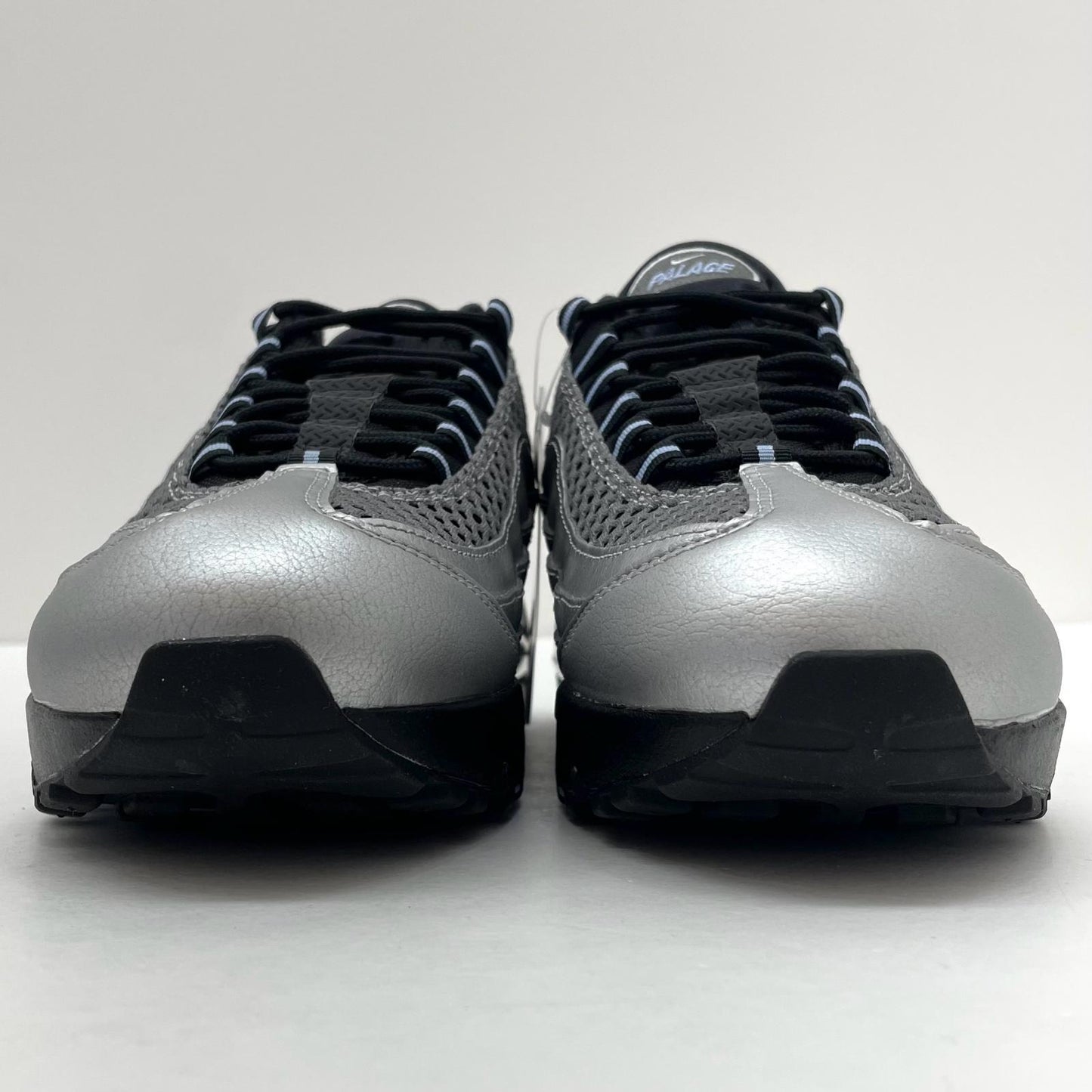 【中古】NIKE×Palace Skateboards | ナイキ×パレス スケートボード Air Max 95 Big Bubble "Metallic Silver/Aluminum"　エアマックス95 ビッグバブル "メタリックシルバー/アルミニウム" スニーカー 靴　IQ7708-095 シルバー×ブラック 27cm【尾張小牧店】