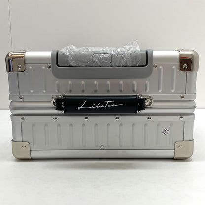 【中古】Libe Tee | リベティ クラシックアルミニウムスーツケース キャリーバッグ シルバー【尾張小牧店】【専】