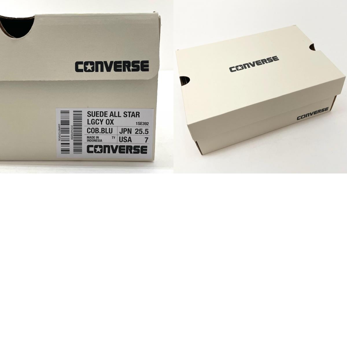 【中古】CONVERSE | コンバース SUEDE ALL STAR LGCY OX スニーカー 靴　1SE392 ブルー 25.5cm【尾張小牧店】