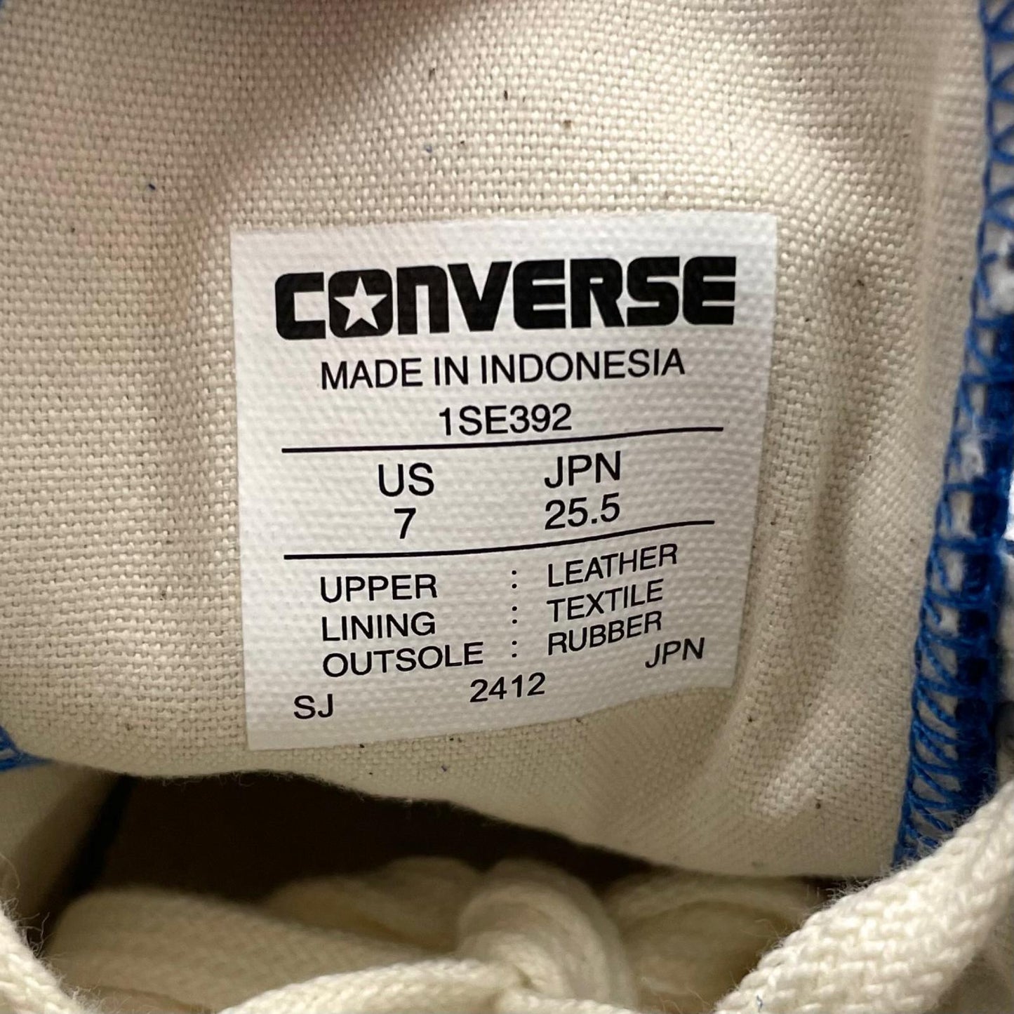 【中古】CONVERSE | コンバース SUEDE ALL STAR LGCY OX スニーカー 靴　1SE392 ブルー 25.5cm【尾張小牧店】