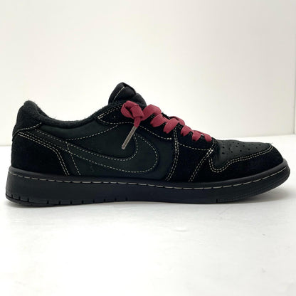 【中古】NIKE×Travis Scott | ナイキ×トラヴィススコット Air Jordan 1 Low OG SP "Black Phantom"/エアジョーダン1 ロー OG SP "ブラック ファントム" スニーカー 靴　DM7866-001 ブラック 26.5cm【尾張小牧店】