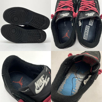 【中古】NIKE×Travis Scott | ナイキ×トラヴィススコット Air Jordan 1 Low OG SP "Black Phantom"/エアジョーダン1 ロー OG SP "ブラック ファントム" スニーカー 靴　DM7866-001 ブラック 26.5cm【尾張小牧店】
