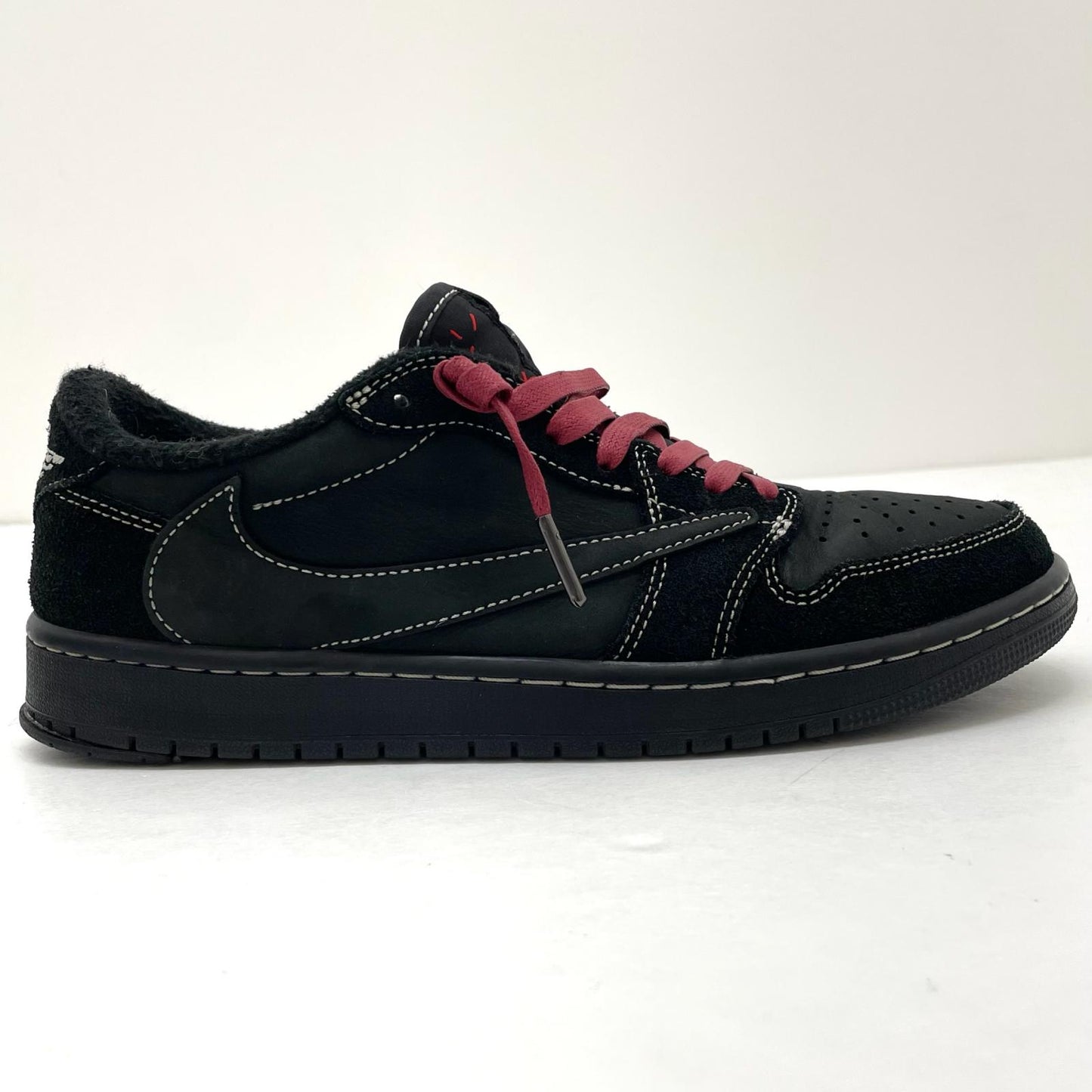 【中古】NIKE×Travis Scott | ナイキ×トラヴィススコット Air Jordan 1 Low OG SP "Black Phantom"/エアジョーダン1 ロー OG SP "ブラック ファントム" スニーカー 靴　DM7866-001 ブラック 26.5cm【尾張小牧店】