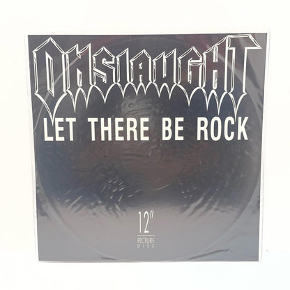 【尾張小牧店】LP オンスロート / レット・ゼア・ビー・ロック ONSLAUGHT / LET THERE Be ROCK (1989) LONXP 224 ピクチャー盤【レトロ】【中古】