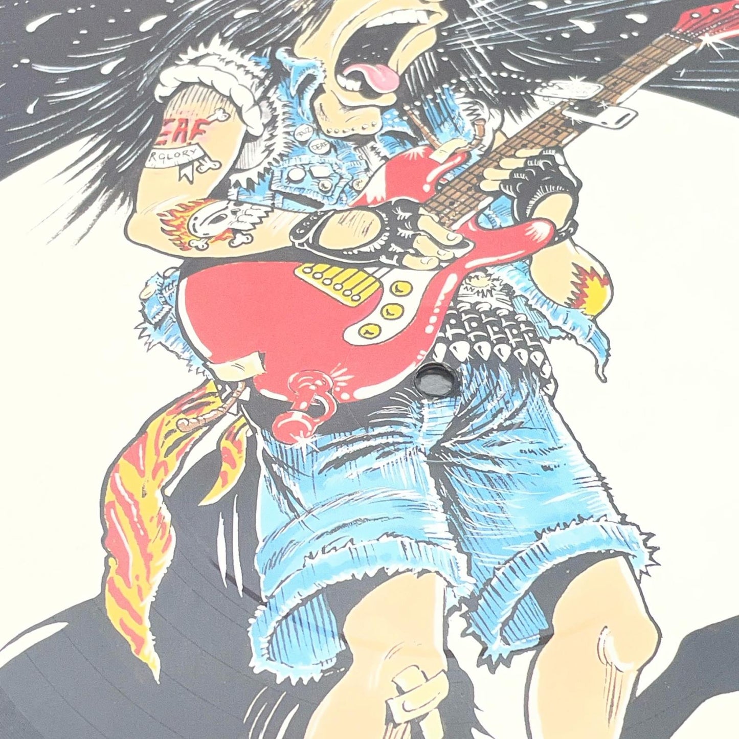 【尾張小牧店】LP オンスロート / レット・ゼア・ビー・ロック ONSLAUGHT / LET THERE Be ROCK (1989) LONXP 224 ピクチャー盤【レトロ】【中古】
