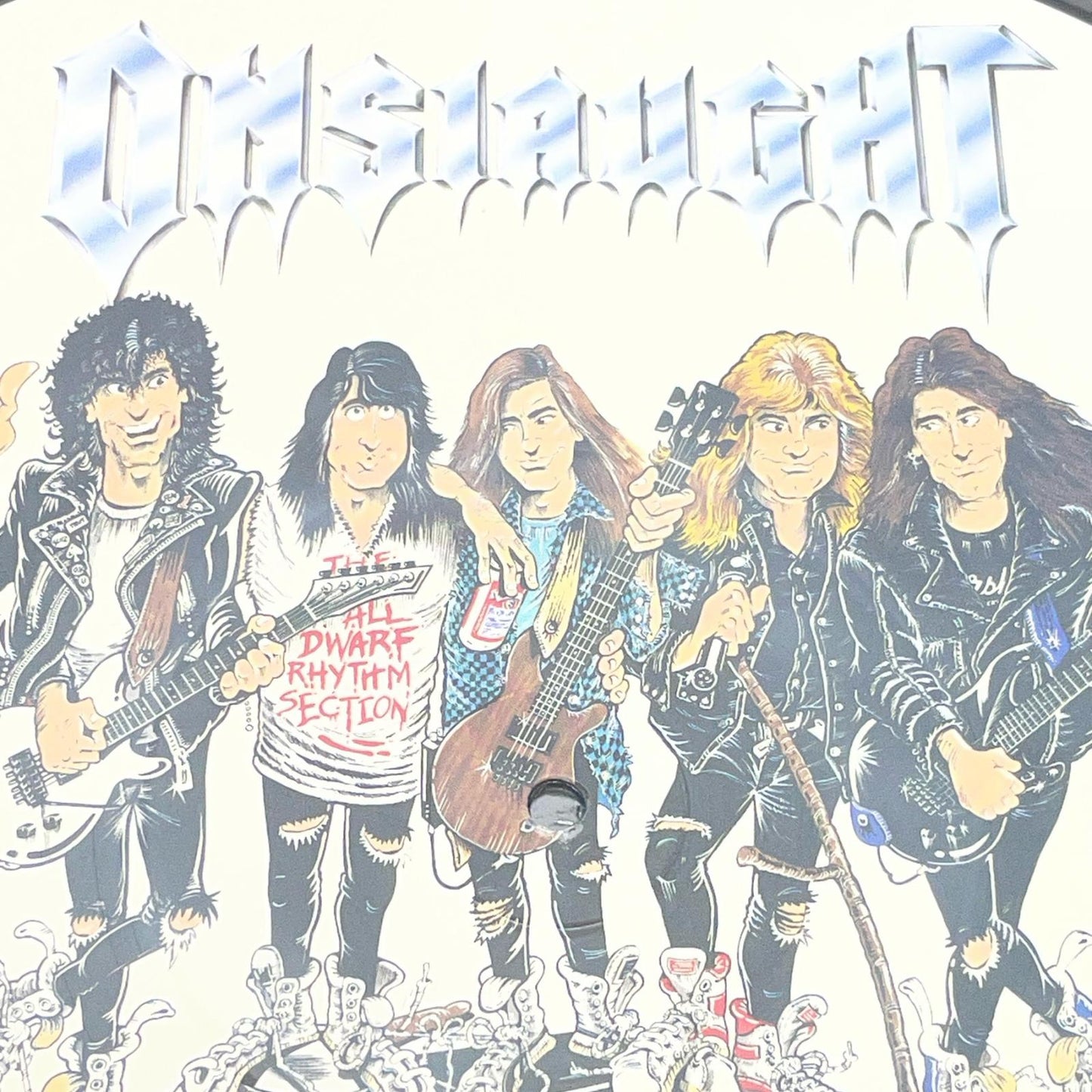 【尾張小牧店】LP オンスロート / レット・ゼア・ビー・ロック ONSLAUGHT / LET THERE Be ROCK (1989) LONXP 224 ピクチャー盤【レトロ】【中古】