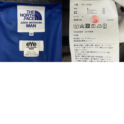 【中古】JUNYA WATANABE | ジュンヤワタナベ ウールエステルチェック×ナイロンオックス チェック柄マウンテンパーカー WJ-J908 オレンジ×ブラウン サイズ：M【尾張小牧店】