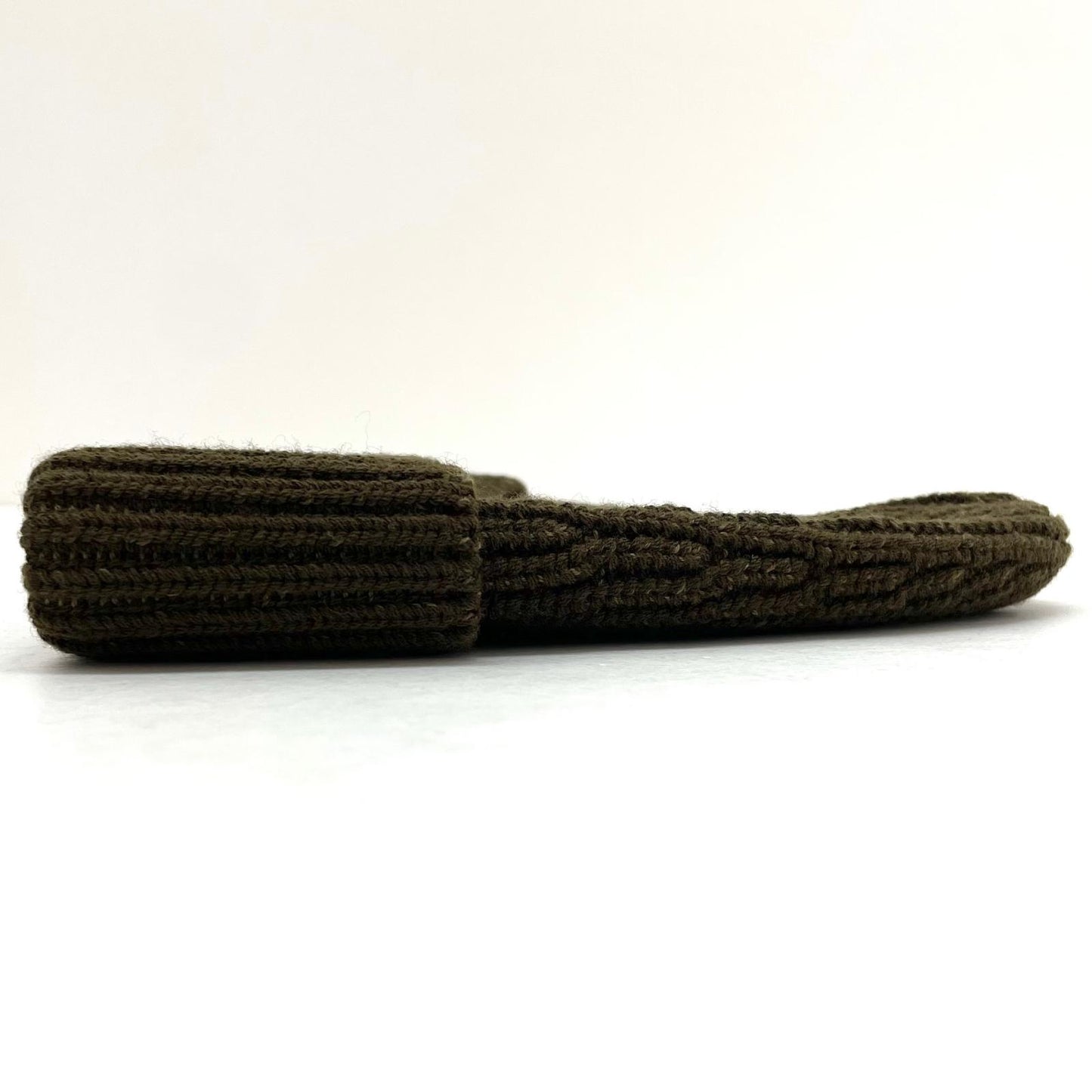 【中古】Maison Margiela | メゾンマルジェラ KnitCap ニットキャップ 帽子　S50TC0051 カーキ サイズ：M【尾張小牧店】
