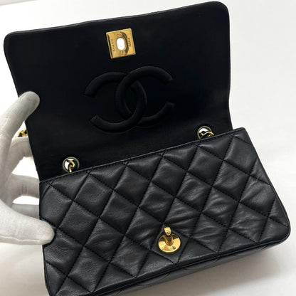 【中古】CHANEL | シャネル　マトラッセ19 ショルダーバッグ ブラック【尾張小牧店】