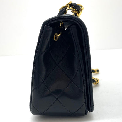 【中古】CHANEL | シャネル　マトラッセ19 ショルダーバッグ ブラック【尾張小牧店】