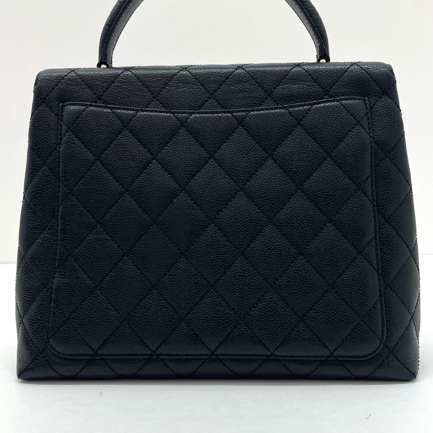 【中古】CHANEL | シャネル　マトラッセケリー ハンドバッグ ブラック【尾張小牧店】