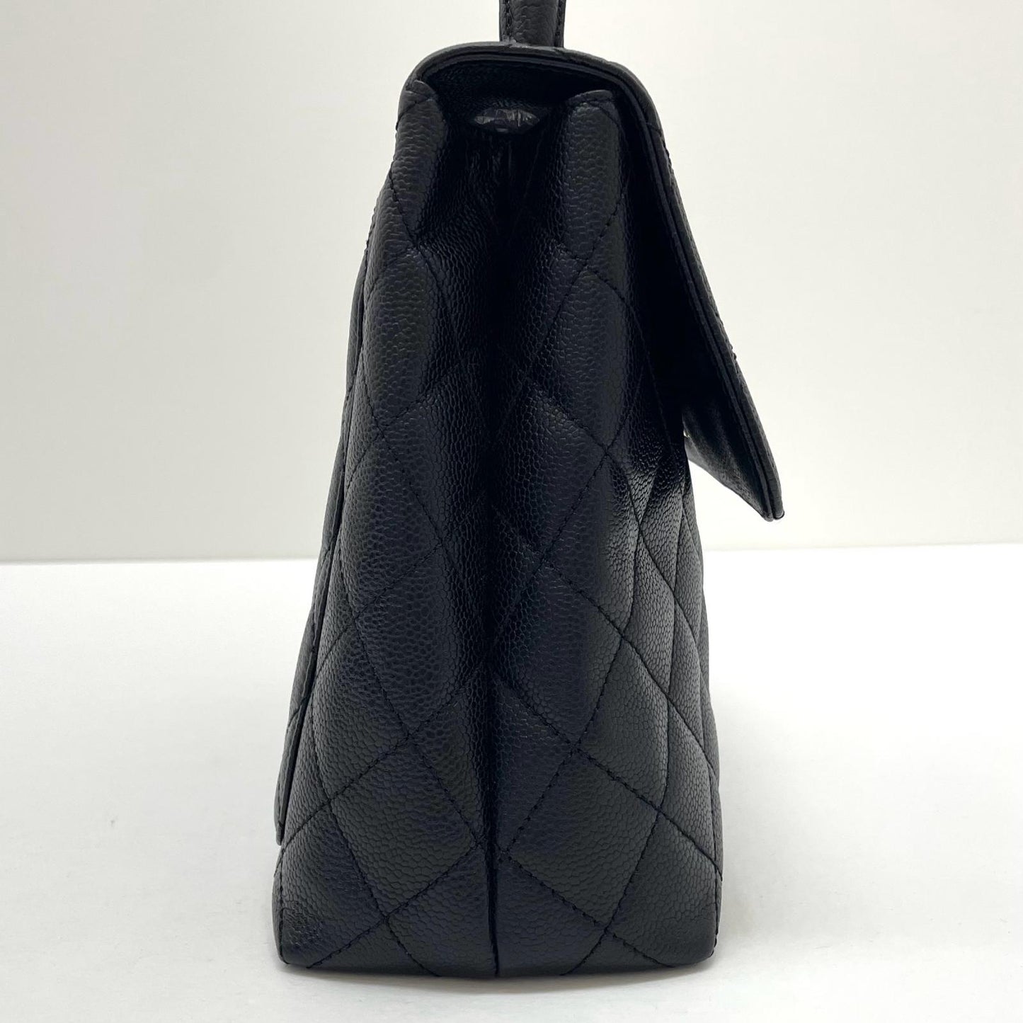 【中古】CHANEL | シャネル　マトラッセケリー ハンドバッグ ブラック【尾張小牧店】