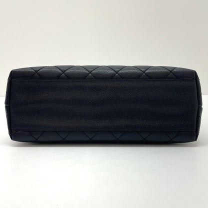 【中古】CHANEL | シャネル　マトラッセケリー ハンドバッグ ブラック【尾張小牧店】